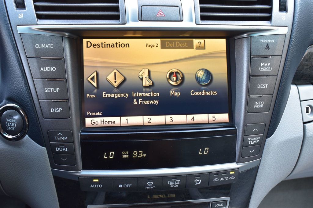 2012 Lexus LS 460 4dr Sedan RWD - 23095326 - 35