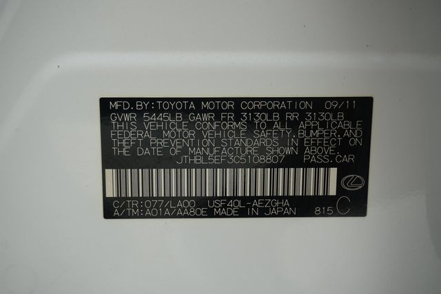 2012 Lexus LS 460 4dr Sedan RWD - 23007189 - 34