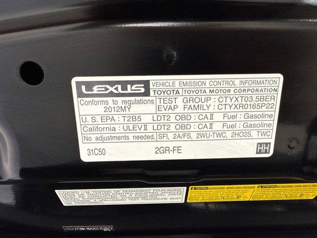 2012 Lexus RX 350 AWD 4dr - 23057946 - 33