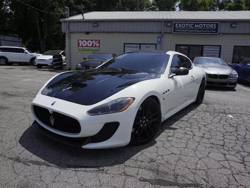 2012 Maserati GranTurismo MC EDITION, SPOILER, TINTED, 20" WHEELS, PADDLE SHIFT, BLUETOOTH - 22418181 - 1