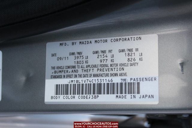 2012 Mazda Mazda3 4dr Sedan Automatic i Touring - 22636997 - 24