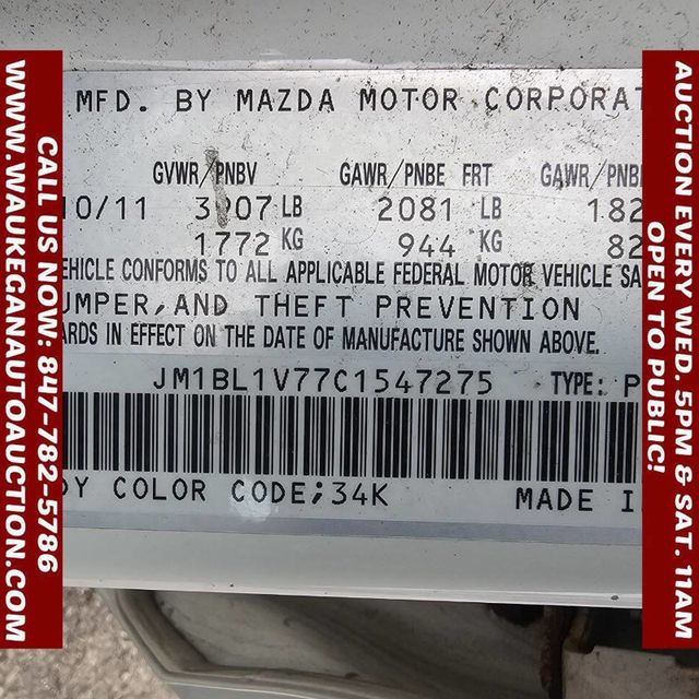 2012 Mazda Mazda3 4dr Sedan Manual i Touring - 22941957 - 10