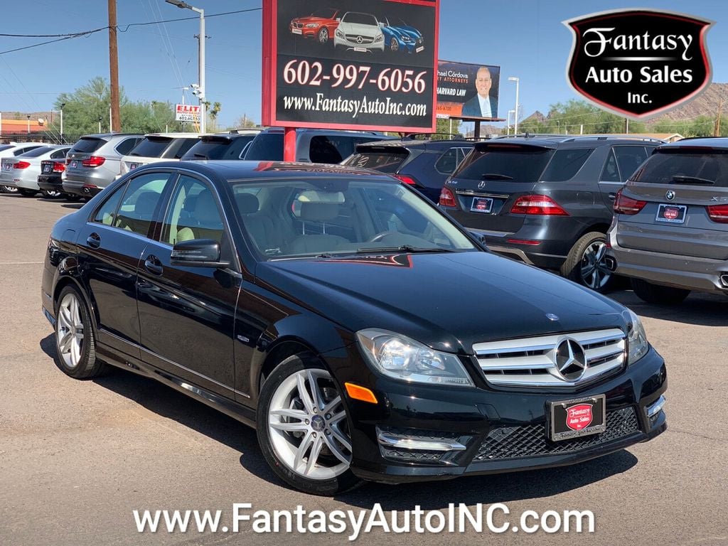 12 Used Mercedes Benz C Class 4dr Sedan C 250 Luxury Rwd At Fantasy Auto Sales Inc Serving Phoenix Az Iid