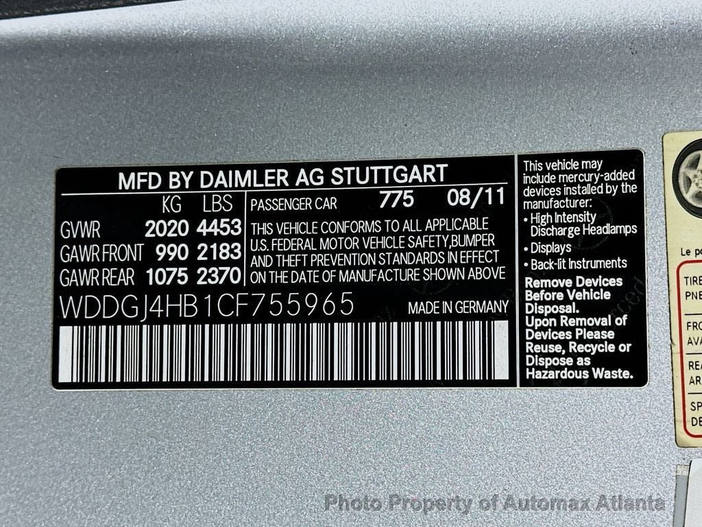 2012 Mercedes-Benz C-Class C250 - 22615465 - 36