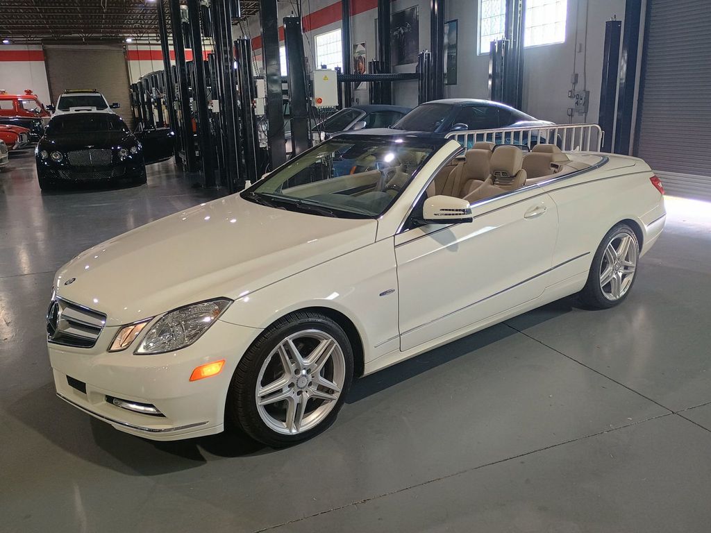 2012 Mercedes-Benz E-Class 2dr Cabriolet E 350 RWD Clean Carfax Florida Car - 22935216 - 0
