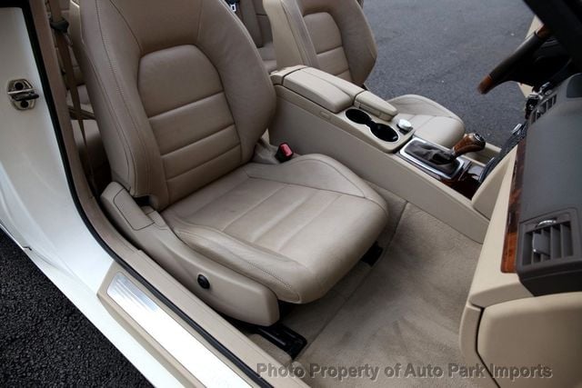 2012 Mercedes-Benz E-Class E 350 2dr Cabriolet E350 RWD - 23003367 - 37