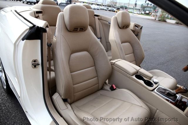 2012 Mercedes-Benz E-Class E 350 2dr Cabriolet E350 RWD - 23003367 - 38