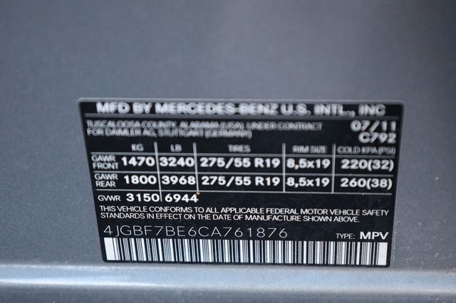 2012 Mercedes-Benz GL-Class GL450 4MATIC - 22934173 - 10