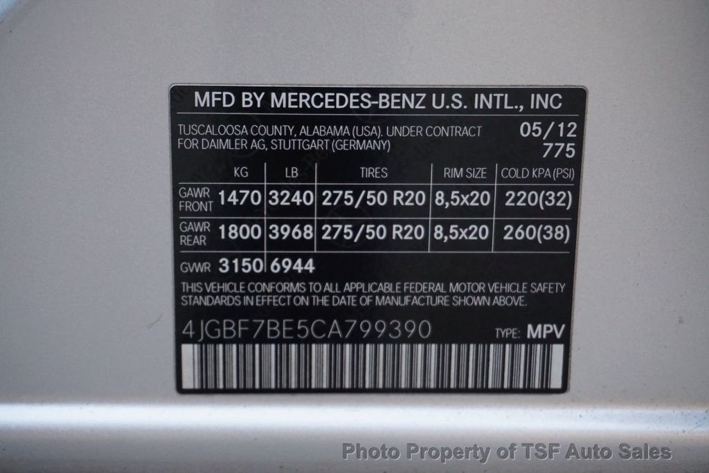 2012 Mercedes-Benz GL-Class GL450 4MATIC NAVI REAR CAMERA 3RD ROW SEAT 20" WHEELS BLUETOOTH  - 22202582 - 40