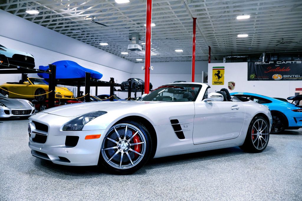 2012 Mercedes-Benz SLS AMG Roadster IRIDIUM SILVER...SORRY SOLD!! - 22900620 - 4