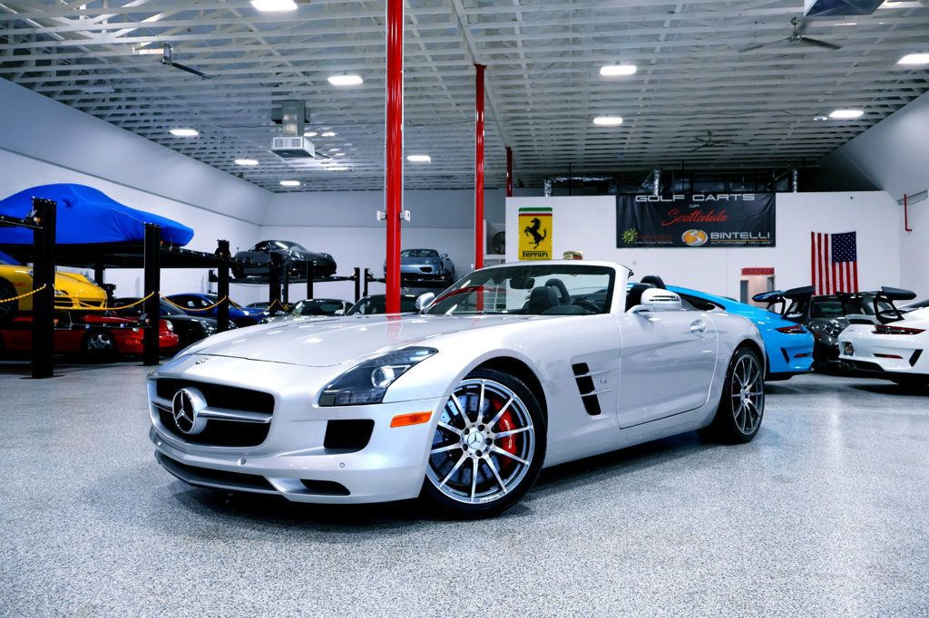 2012 Mercedes-Benz SLS AMG Roadster IRIDIUM SILVER...SORRY SOLD!! - 22900620 - 5