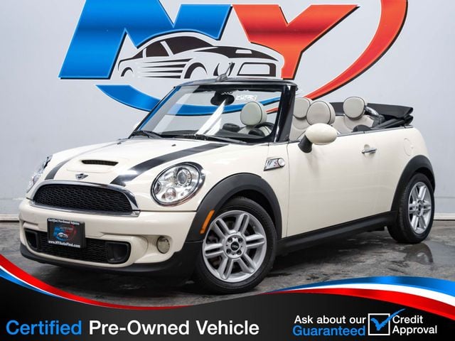 2012 MINI Cooper S Convertible CLEAN CARFAX, CONVERTIBLE, 17" ALLOY WHEELS, HEATED SEATS, SPORT - 22586046 - 0