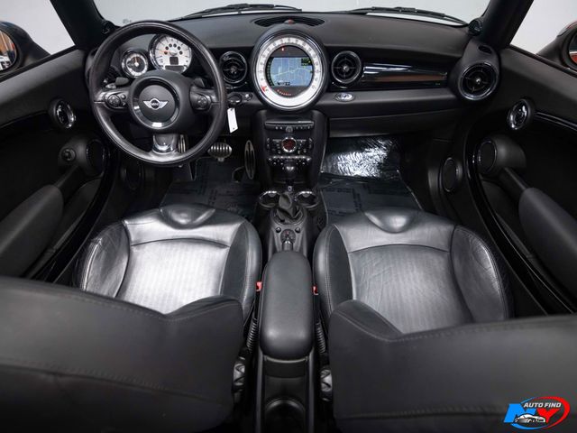 2012 MINI Cooper S Convertible CLEAN CARFAX, CONVERTIBLE, NAVI, TECH PKG, PREMIUM, 17" ALLOY - 22377377 - 1