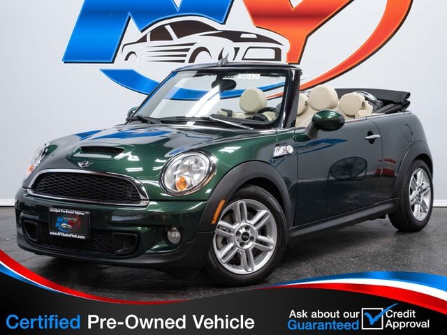 2012 MINI Cooper S Convertible CONVERTIBLE, HEATED SEATS, HARMAN KARDON SOUND, LEATHER - 22567307 - 0