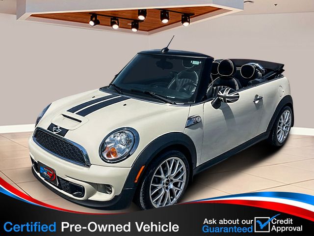 2012 MINI Cooper S Convertible CONVERTIBLE, LEATHER, HARMAN KARDON SOUND, HEATED SEATS - 23015429 - 0