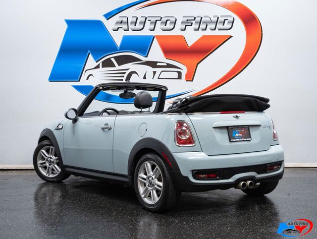 2012 MINI Cooper S Convertible ICE BLUE, CLEAN CARFAX, CONVERTIBLE, 6-SPD MANUAL, HEATED SEATS - 22376089 - 3