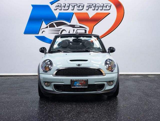 2012 MINI Cooper S Convertible ICE BLUE, CLEAN CARFAX, CONVERTIBLE, 6-SPD MANUAL, HEATED SEATS - 22668073 - 1