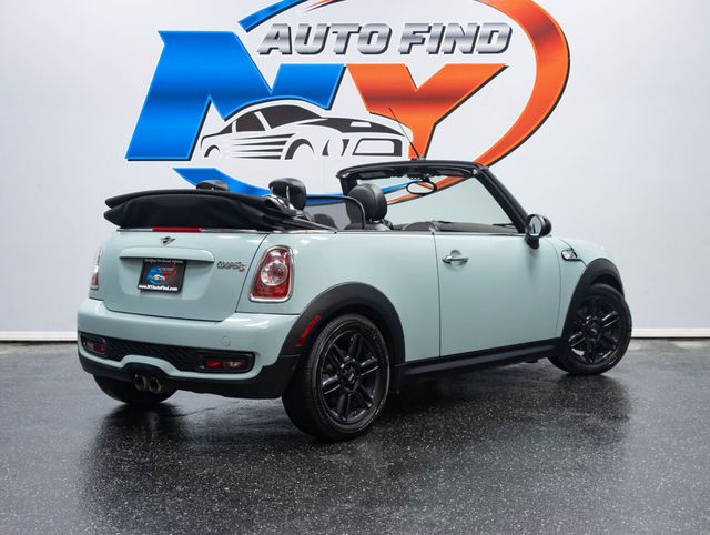 2012 MINI Cooper S Convertible ICE BLUE, CLEAN CARFAX, CONVERTIBLE, 6-SPD MANUAL, HEATED SEATS - 22668073 - 5