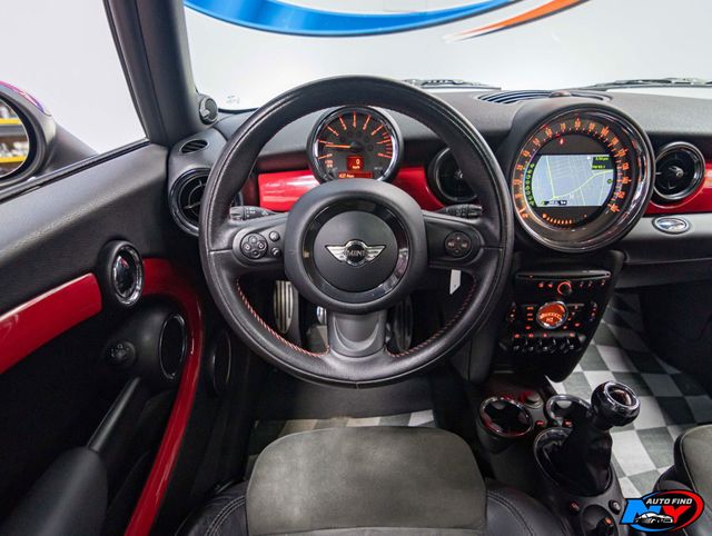 2012 MINI John Cooper Works CLEAN CARFAX, 6-SPD MANUAL, PAN SUNROOF, NAVI, PREMIUM, TECH PKG - 22934646 - 12