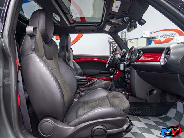 2012 MINI John Cooper Works CLEAN CARFAX, 6-SPD MANUAL, PAN SUNROOF, NAVI, PREMIUM, TECH PKG - 22934646 - 21