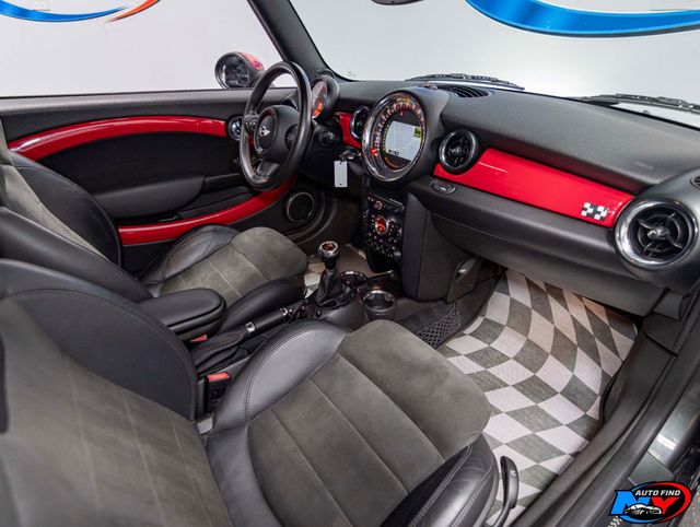 2012 MINI John Cooper Works CLEAN CARFAX, 6-SPD MANUAL, PAN SUNROOF, NAVI, PREMIUM, TECH PKG - 22934646 - 22