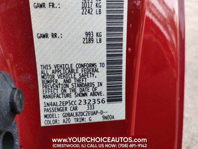 2012 Nissan Altima 2dr Coupe I4 CVT 2.5 S - 22894772 - 28