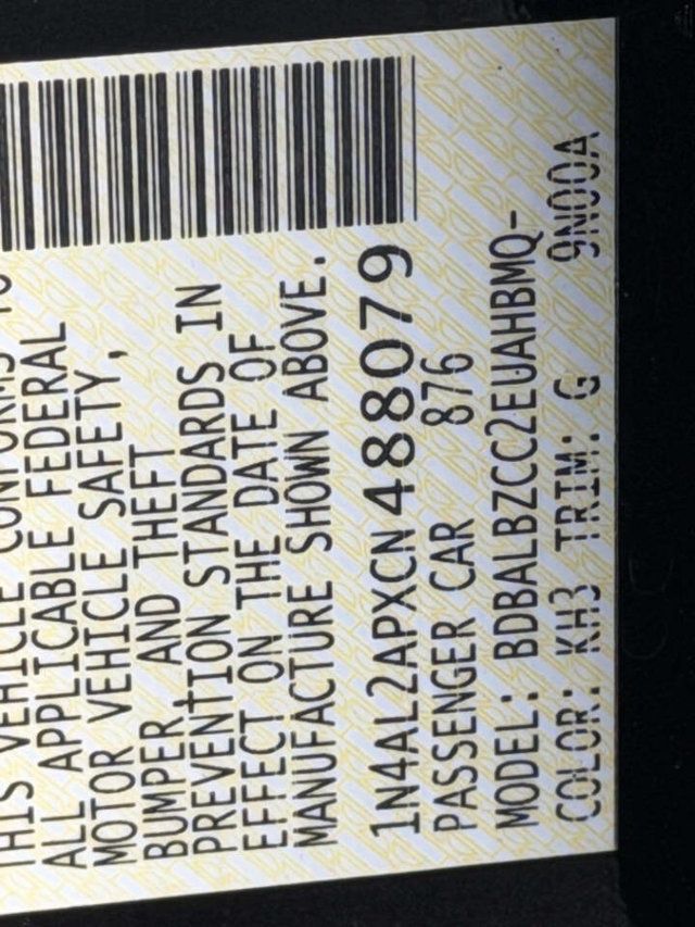 2012 Nissan Altima 4dr Sedan I4 CVT 2.5 SL - 22964300 - 13