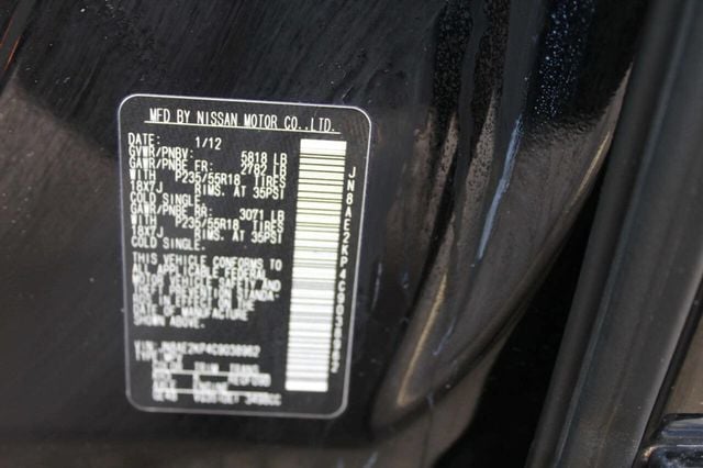 2012 Nissan Quest 4dr SL - 23024680 - 10