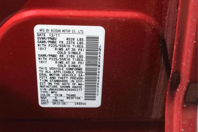 2012 Nissan Rogue AWD 4dr S - 23004579 - 9