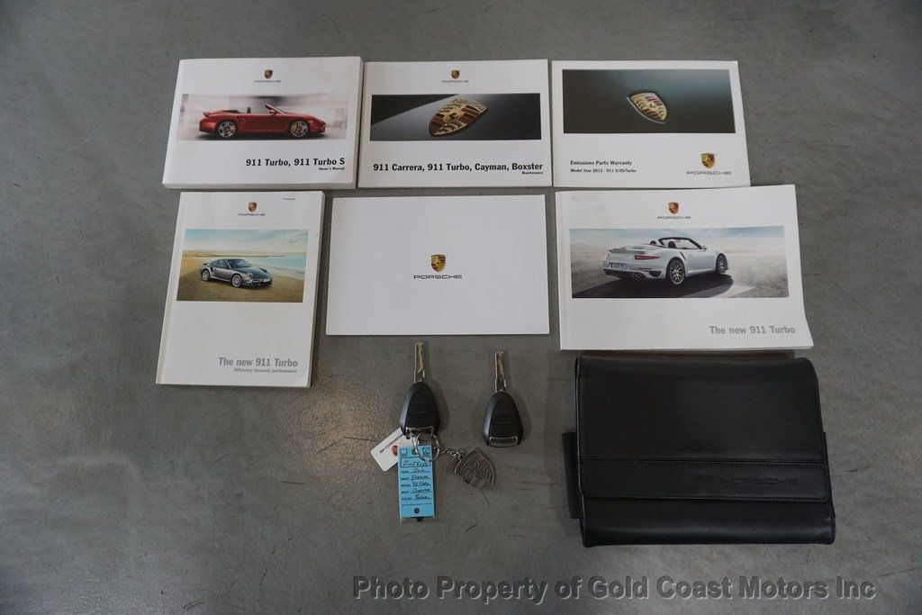 2012 Porsche 911 *6-Speed Manual* *997.2 Turbo Cabriolet* *Makassar Pkg* - 21872528 - 84