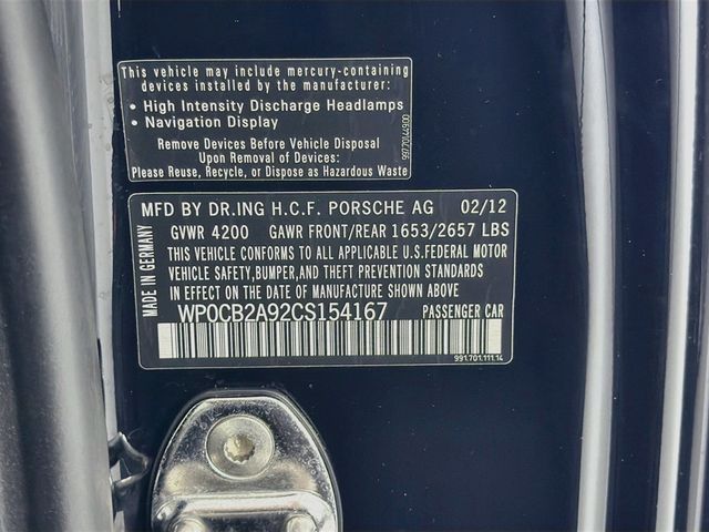 2012 Porsche 911 Carrera S - 23061087 - 34
