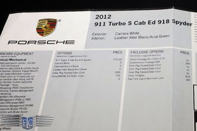 2012 Porsche 911 Turbo Cabriolet - 23013530 - 41