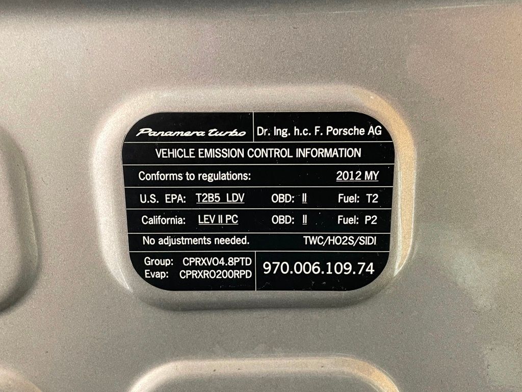 2012 Porsche Panamera Turbo - 22945368 - 70