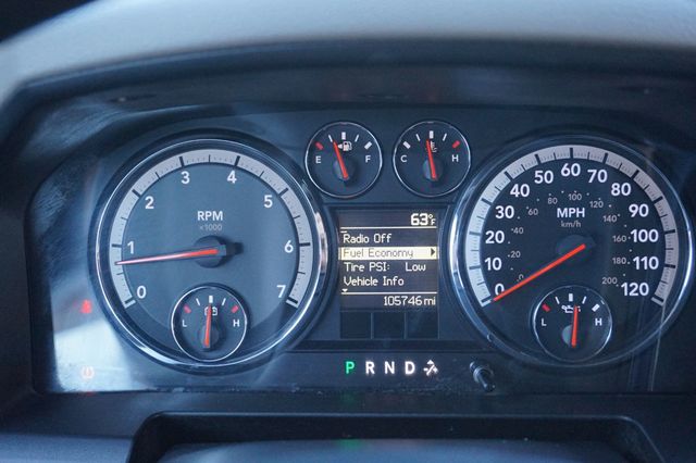 2012 Ram 2500 ST, 2500, CAMPER UTILITY SHELL, CARGO SHELVES - 22993117 - 23