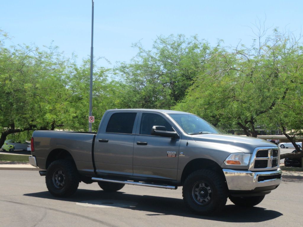 2012 Ram 3500 4X4 CREWCAB 3500 SHORTBED CUMMINS DIESEL EXTRA CLEAN 3OWNERS  - 23047679 - 3