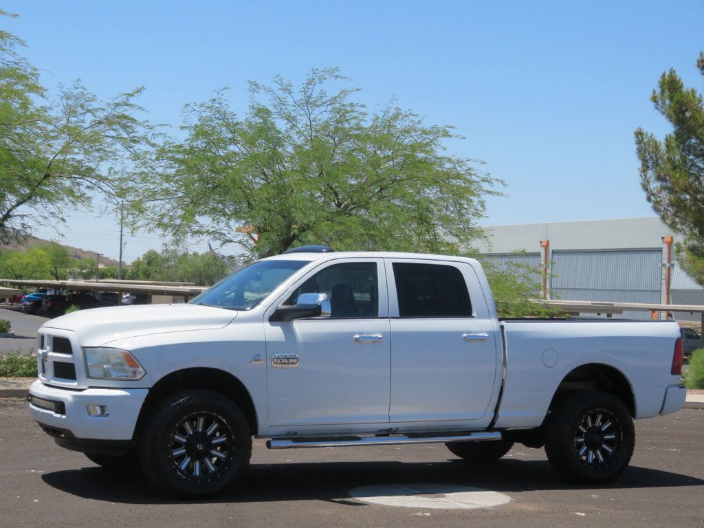 2012 Ram 3500 4X4 LARAMIE LONGHORN PRE DEF EXTRA CLEAN CUMMIS DIESEL  - 22488970 - 0