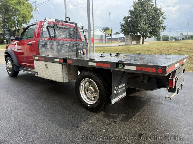 2012 Ram 5500 4WD Reg Cab 168" Flatbed-1 Owner-Corporate Owned - 23082523 - 4