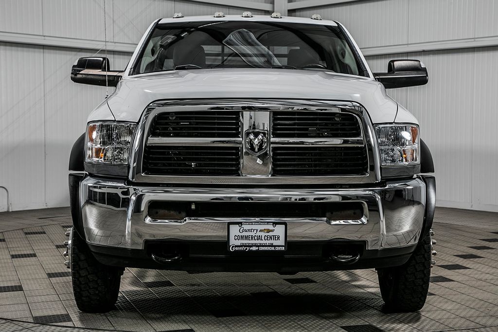 2012 Ram 5500 5500 REG CAB 4X4 * 6.7 CUMMINS * 6 SPEED * 9' BRADFORD FLATBED  - 17192939 - 1