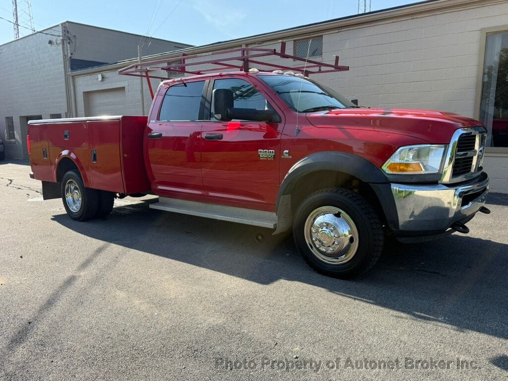 2012 Ram 5500 Cummins Turbo Diesel HO-G56 6spd-4X4-Knapheide Utility - 23048798 | Video 1