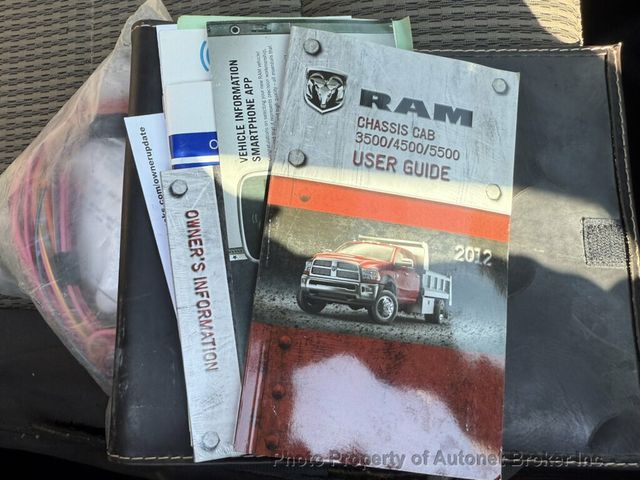 2012 Ram 5500 Cummins Turbo Diesel HO-G56 6spd-4X4-Knapheide Utility - 23048798 - 29
