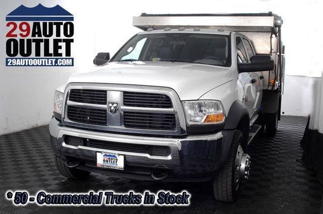 2012 Ram 5500 SLT * CREW CAB * ALUMINUM DUMP * 4X4 * 22K MILES * 6.7L DIESEL   - 13407534 - 3