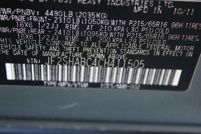 2012 Subaru Forester 4dr Automatic 2.5X - 22961837 - 9