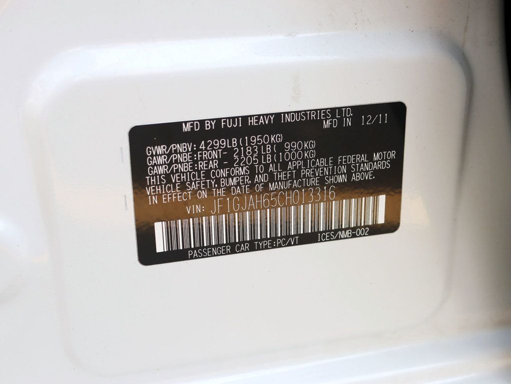2012 Subaru Impreza Sedan 4dr Automatic 2.0i Limited - 22864398 - 29