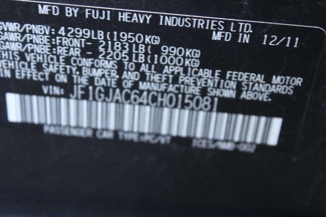 2012 Subaru Impreza Sedan 4dr Automatic 2.0i Premium - 22970253 - 9