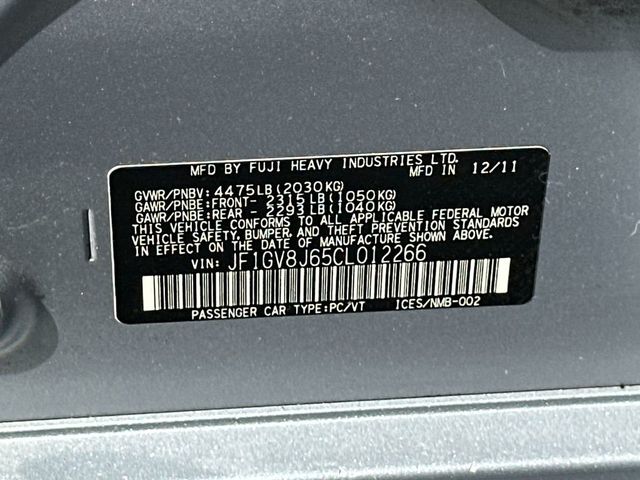 2012 Subaru Impreza Sedan WRX WRX STi - 22973976 - 20