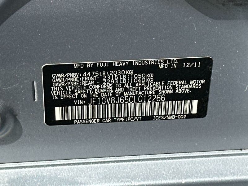 2012 Subaru Impreza Sedan WRX WRX STi - 22973976 - 20