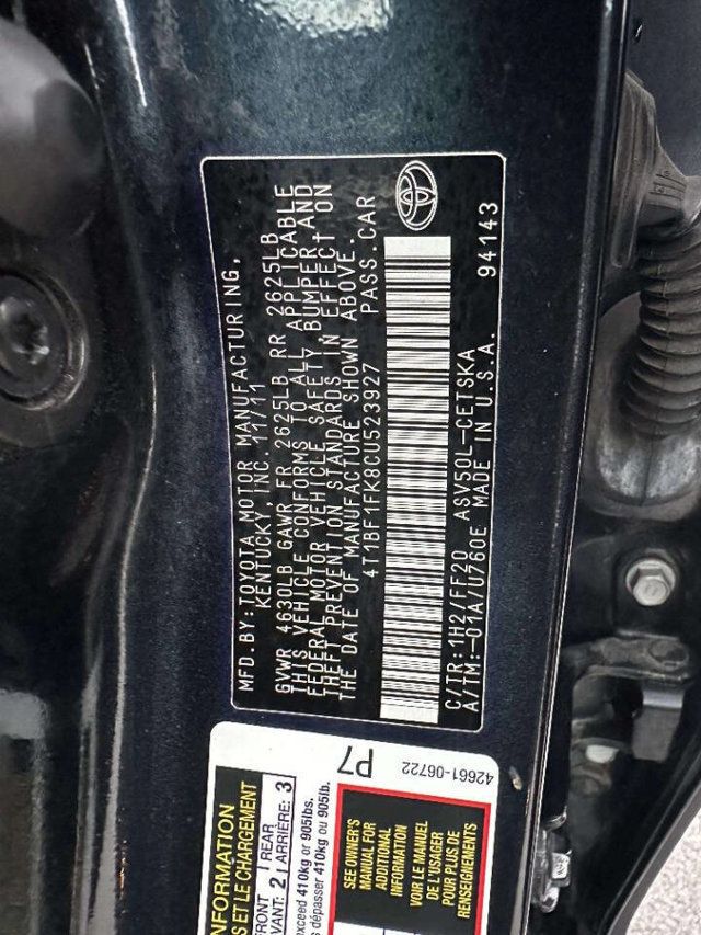 2012 Toyota Camry 4dr Sedan I4 Automatic SE Sport Limited Edition - 23015334 - 40