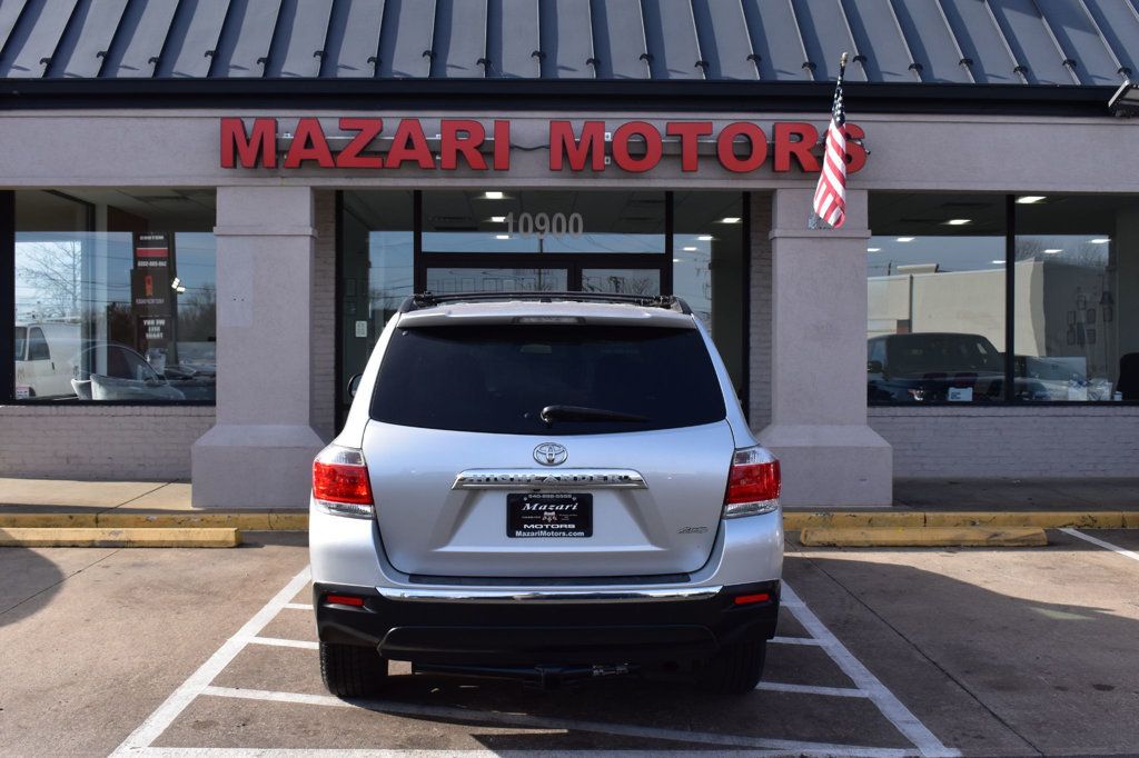 2012 Toyota Highlander 4WD 4dr V6 - 22976438 - 7