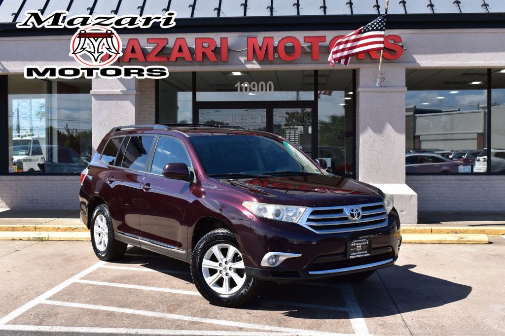 2012 Toyota Highlander 4WD 4dr V6 SE - 22926803 - 0