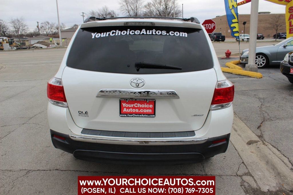 2012 Toyota Highlander 4WD 4dr V6 SE - 22706955 - 5